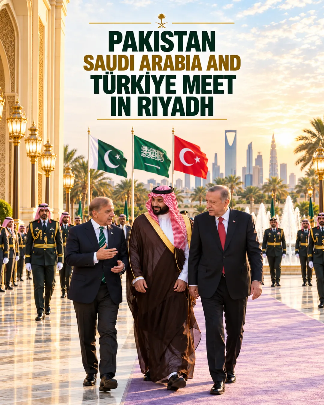 Pakistan Saudi Arabia And Türkiye Meet In Riyadh