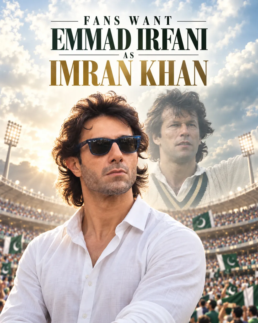Fans Want Emmad Irfani As Imran Khan