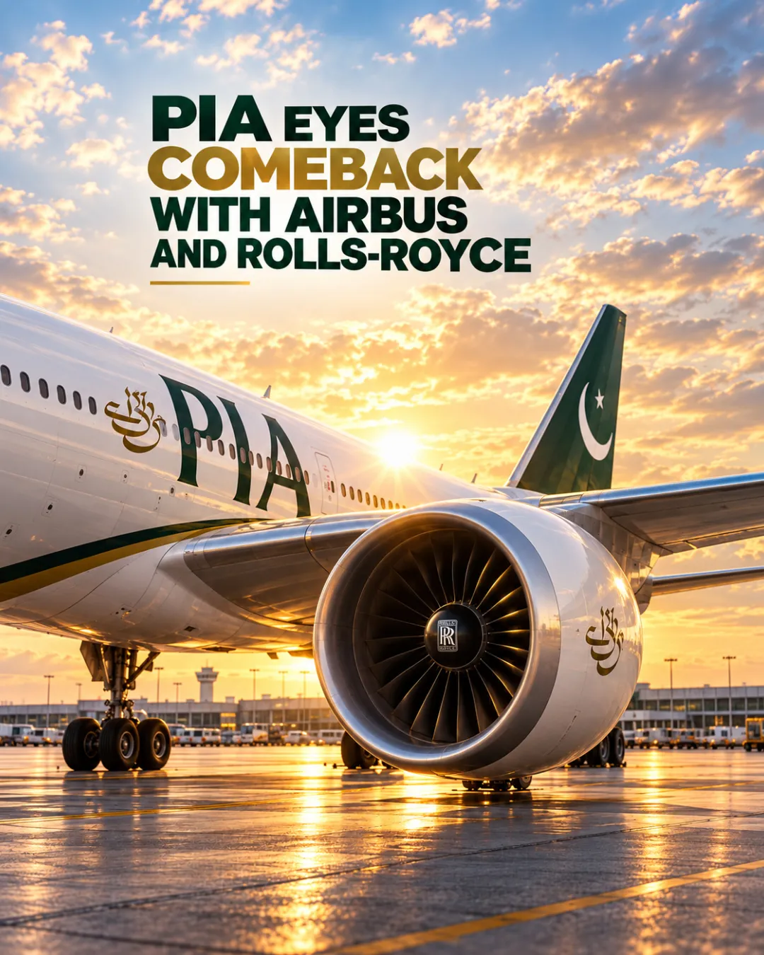 PIA Eyes Comeback With Airbus And Rolls-Royce