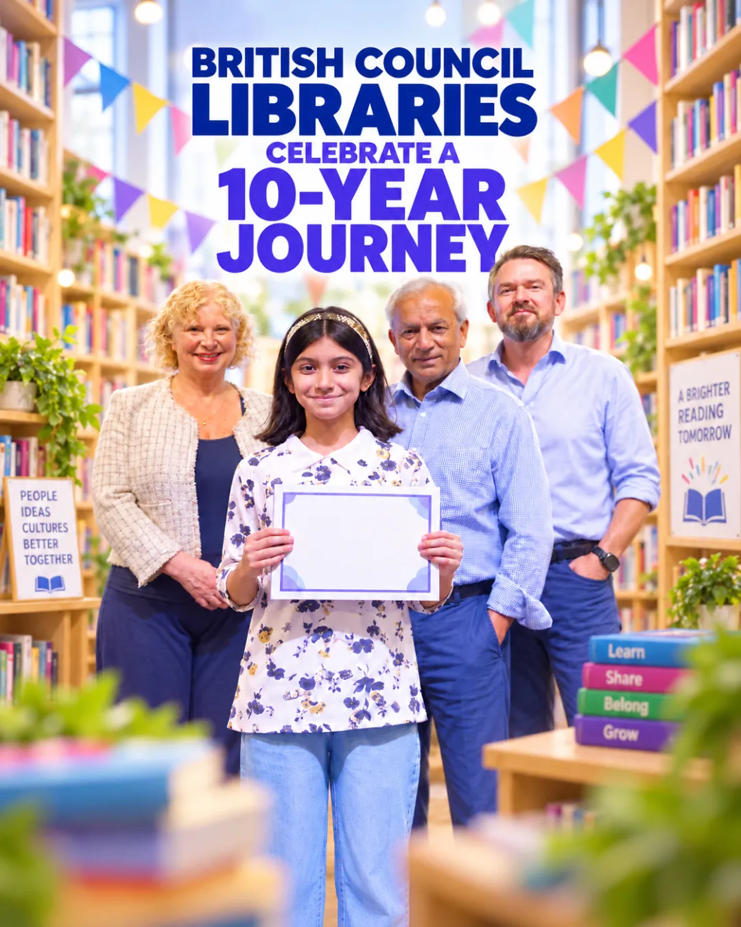 British Council Libraries Celebrate A 10-Year Journey