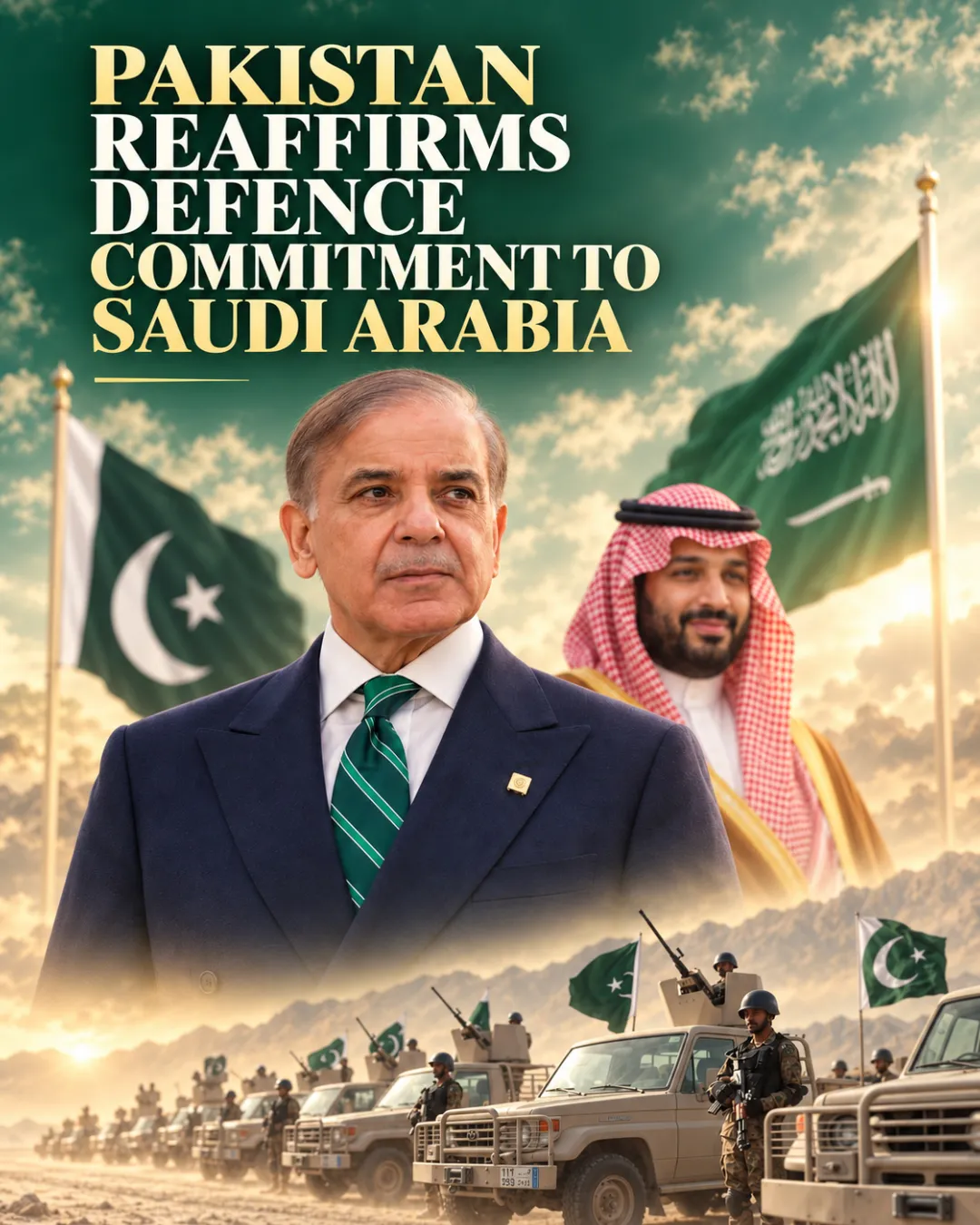 Pakistan Reaffirms Defence Commitment To Saudi Arabia