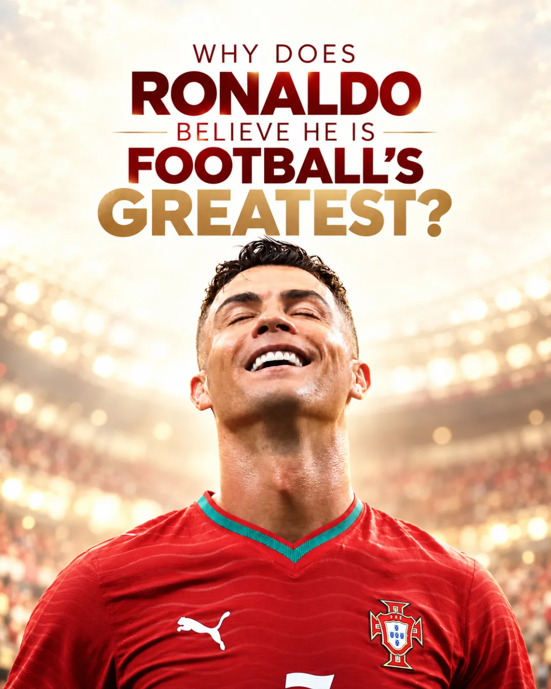 Why Does Ronaldo Believe He Is Football’s Greatest?