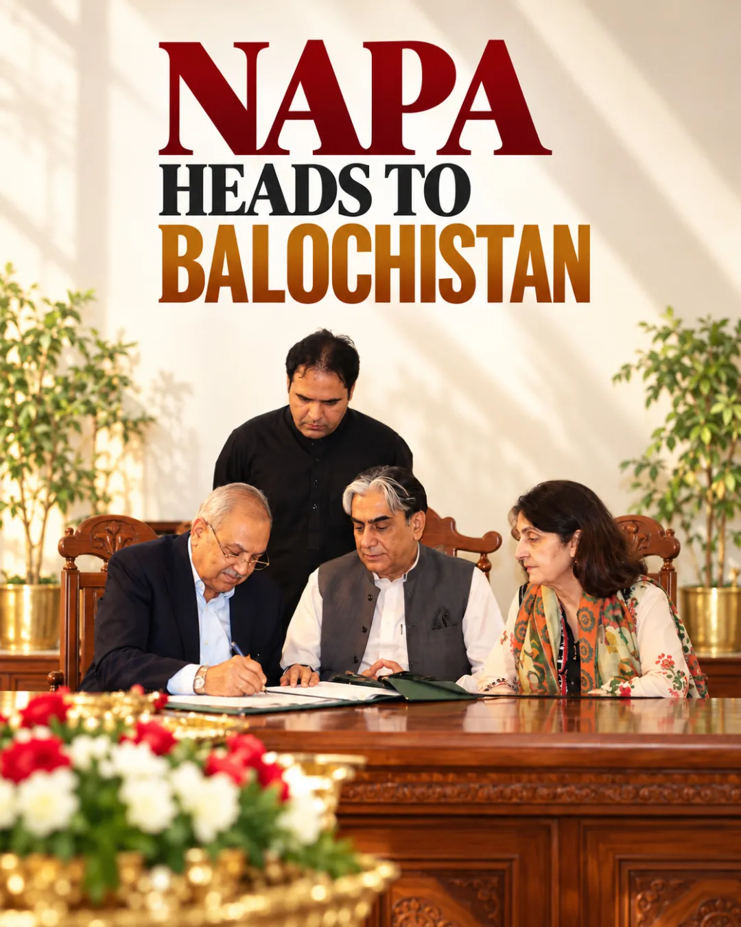 NAPA Heads To Balochistan