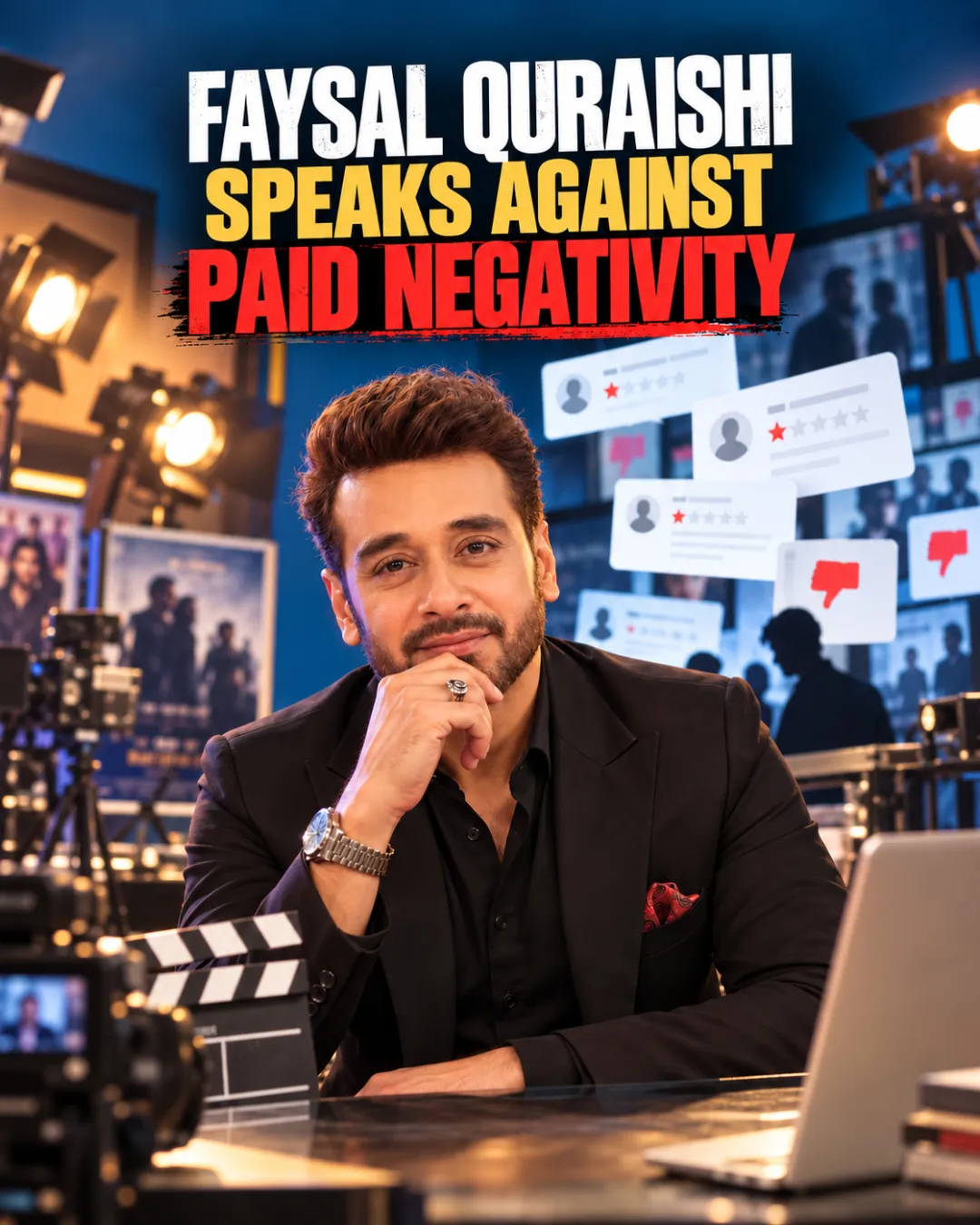 Faysal Quraishi Speaks Against Paid Negativity