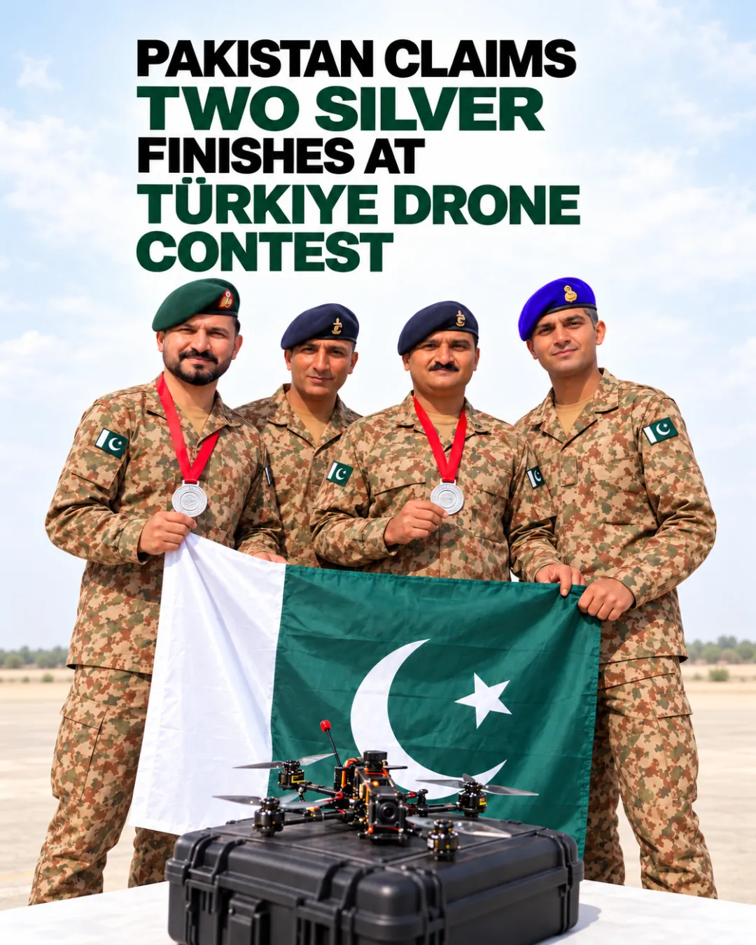 Pakistan Claims Two Silver Finishes At Türkiye Drone Contest