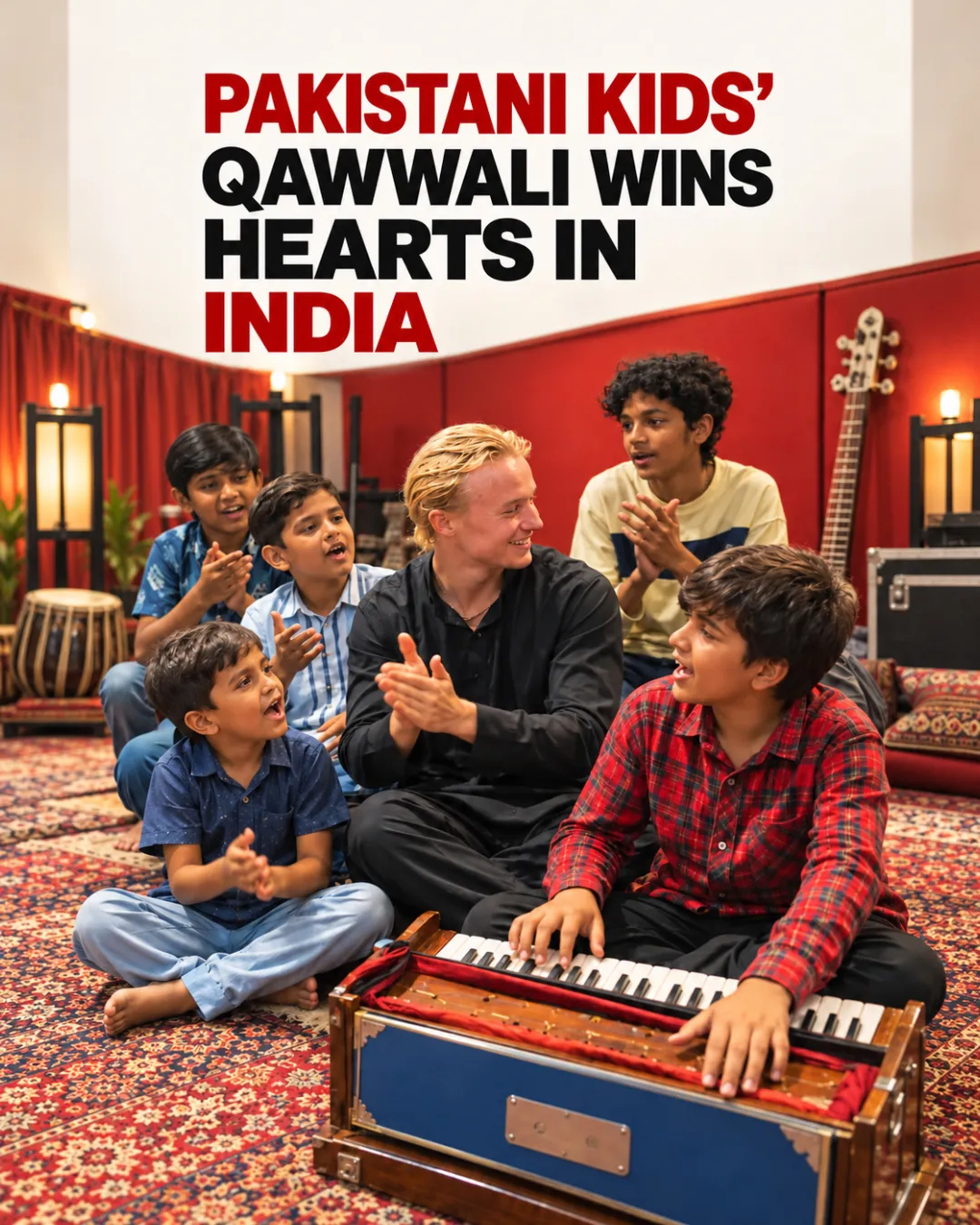 Pakistani Kids’ Qawwali Wins Hearts In India