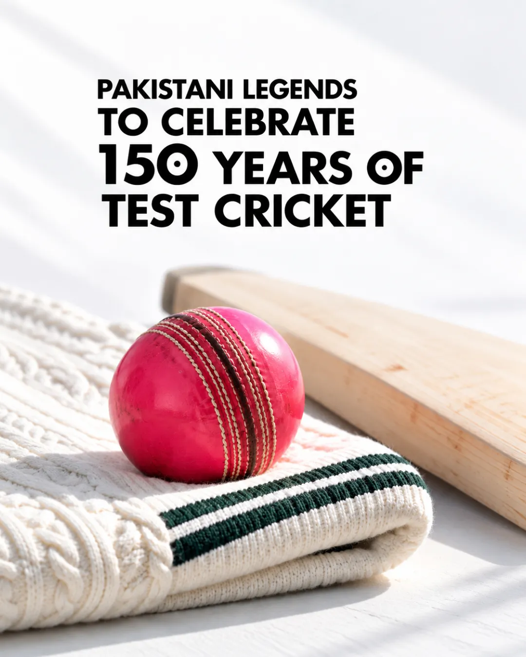 Pakistani Legends To Celebrate 150 Years Of Test Cricket