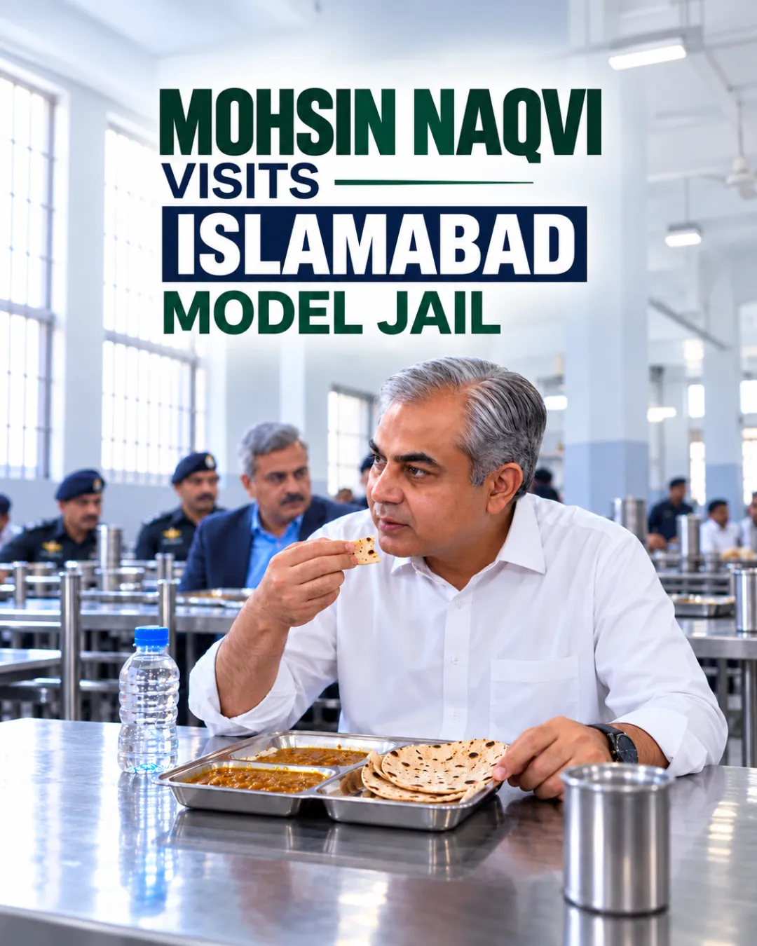 Mohsin Naqvi Visits Islamabad Model Jail