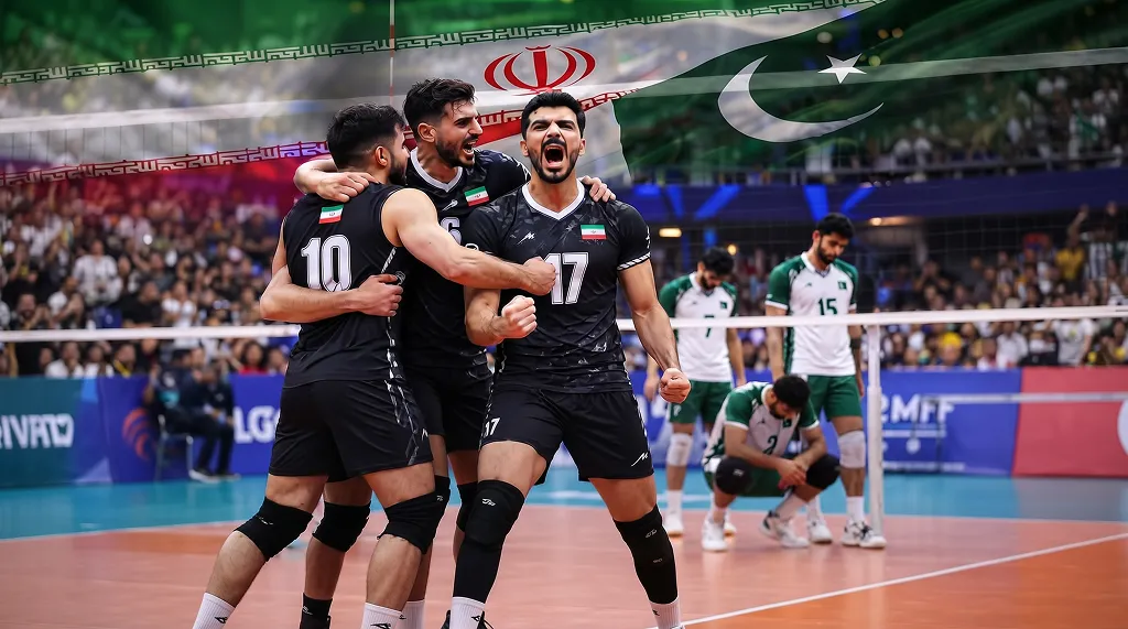 Iran Books Final Spot After Straight-Sets Win
