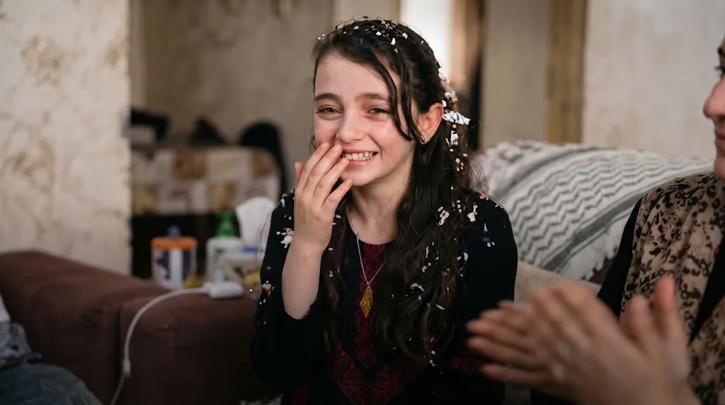 Gaza’s Young Storyteller Breaks Down In Tears Of Joy