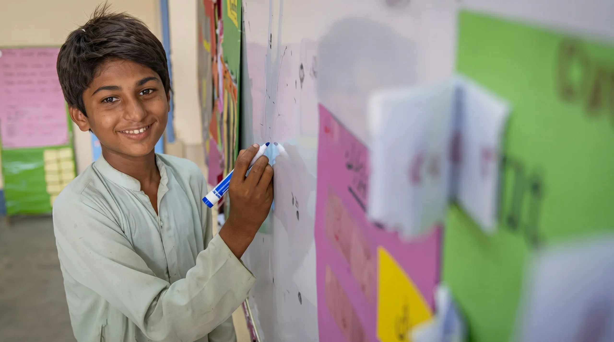 The Boy Who Wants To Become A Teacher
